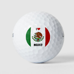 Ik hou van Mexico, Mexicaanse vlag Golfballen