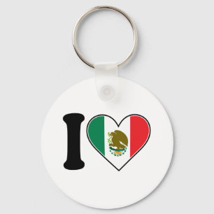 Ik hou van Mexico Sleutelhanger
