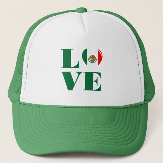 Ik hou van Mexico Trucker Pet (Voorkant)