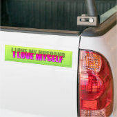 Ik hou van mezelf bumpersticker (Op Truck)