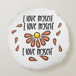 Ik hou van mezelf rond kussen