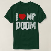 Ik hou van Mf Doom  bedroefd T-shirt (Design voorkant)