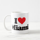 Ik hou van Miami Koffiemok (Links)