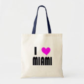 Ik hou van Miami Tote Bag (Voorkant)