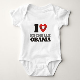 Ik hou van Michelle Obama Romper