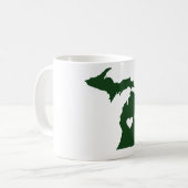 Ik hou van Michigan Koffiemok (Voorkant links)