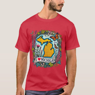 Ik hou van Michigan Oversized 2 T-shirt