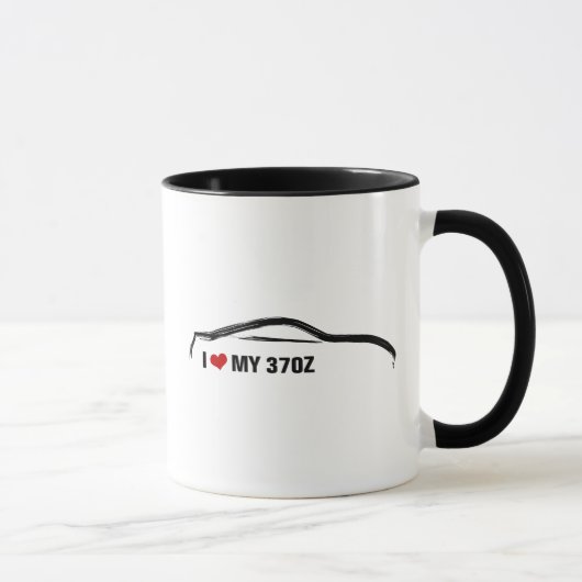 Ik hou van mijn 370Z Mok (Rechts)