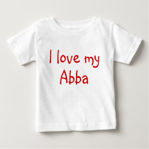 Ik hou van mijn Abba kleren voor Baby