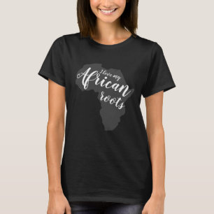 Ik hou van mijn Afrikaanse wortels T-shirt
