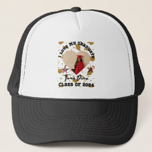 Ik hou van mijn Afstuderen 2024 Heart Snapback Pet