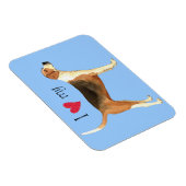 Ik hou van mijn Amerikaanse hond Magneet (Rechterzijde)