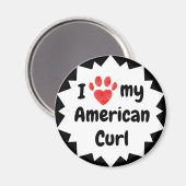 Ik hou van mijn Amerikaanse munt Magneet (Voorkant / Achterkant)