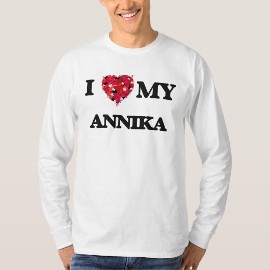 Ik hou van mijn Annika T-shirt (Voorkant)