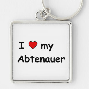 Ik hou van mijn antenauer sleutelhanger