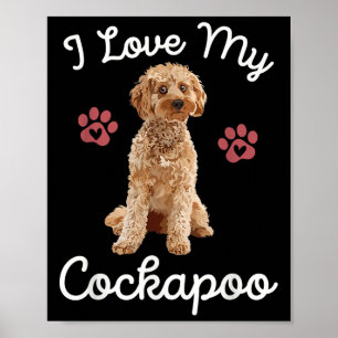 Ik hou van mijn apo hond moeder grappige citaat hu poster