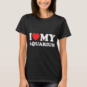 Ik hou van mijn aquarium t-shirt
