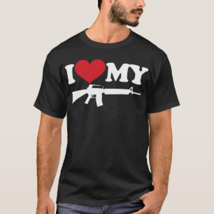 Ik hou van mijn AR15 T-shirt