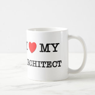 Ik hou van mijn ARCHITECT Koffiemok