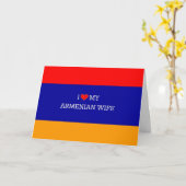 Ik hou van mijn Armeense vrouw Kaart (Gele Bloem)