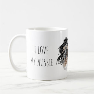 Ik hou van mijn Aussie Dog Mok