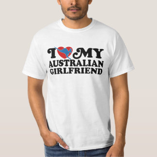 Ik hou van mijn Australisch Vriendin T-shirt