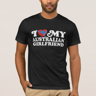 Ik hou van mijn Australisch Vriendin T-shirt