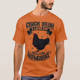 Ik hou van mijn Australorp Cluck T-shirt