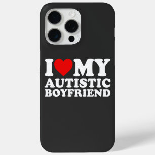 Ik hou van mijn autistische vriend iPhone 15 pro max hoesje