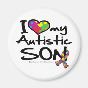 Ik hou van mijn Autististische zoon Magneet
