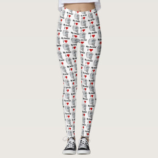Ik hou van mijn Avion, Leggings, stijl van voor mi Leggings