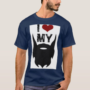 ik hou van mijn baard t-shirt