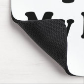 Ik hou van mijn baas muismat (Hoek)