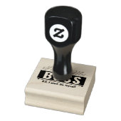 Ik hou van mijn baas rubberstempel (Stempel)