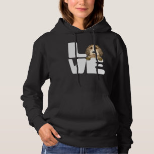 Ik hou van mijn Basset Griffon Vendée hond Hoodie