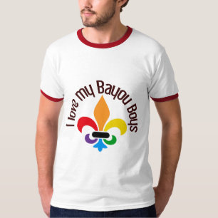 Ik hou van mijn bayou Boys Logo T-shirt