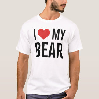Ik hou van mijn Beer T-shirt