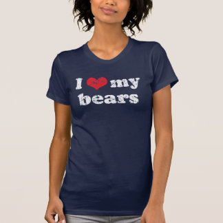 Ik hou van mijn beren in het shirt