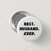 Ik hou van mijn beste man ooit ronde button 3,2 cm (Voorkant /achterkant)