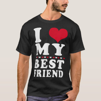 Ik hou van mijn beste vriendIk hoor mijn beste vri T-shirt