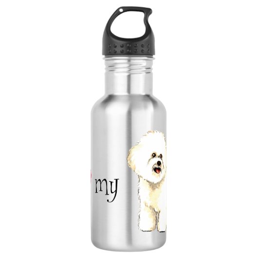 Ik hou van mijn Bichon Frise Waterfles (Voorkant)