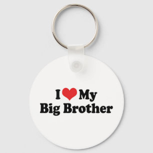 Ik hou van mijn Big Brother Sleutelhanger