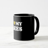 Ik hou van mijn bijen mok (Voorkant rechts)