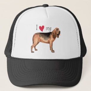 Ik hou van mijn bloedhond trucker pet