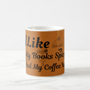 Ik hou van mijn boeken en m'n koffiehuis koffiemok