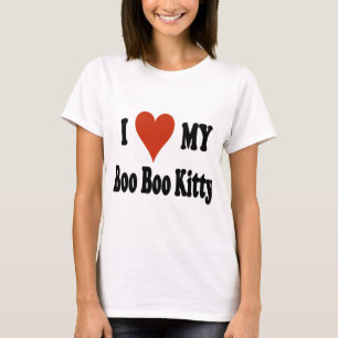 Ik hou van mijn Boo Boo Kat Merchandise T-shirt