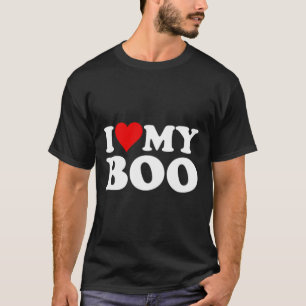 Ik hou van mijn Boo Bybe Bye Vriendje Vriendinnetj T-shirt