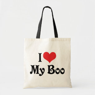 Ik hou van mijn Boo Tote Bag