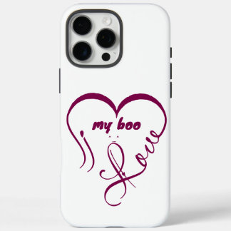 Ik hou van mijn Boo • Voor altijd en altijd ^_^ iPhone 16 Pro Max Hoesje