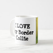 Ik hou van mijn Border Collie Mok (Voorkant links)